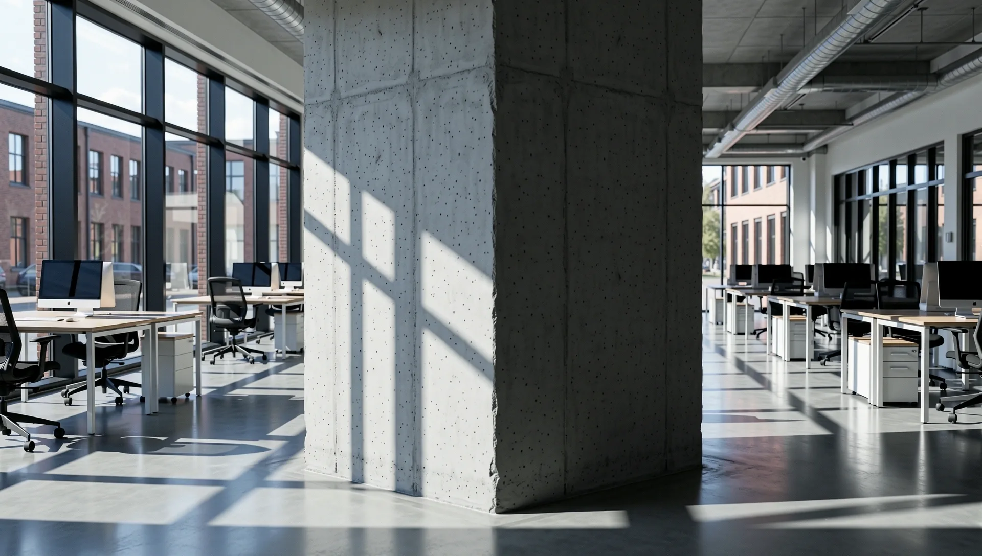 Arkitektonisk betonstruktur